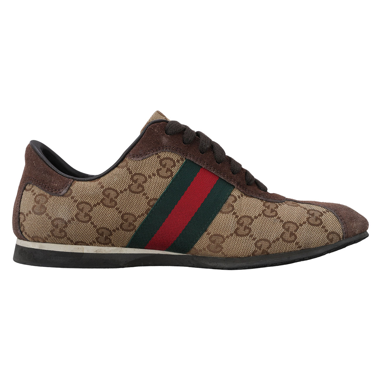 GUCCI(USED)구찌 자가드 에이스 스니커즈 #37.5