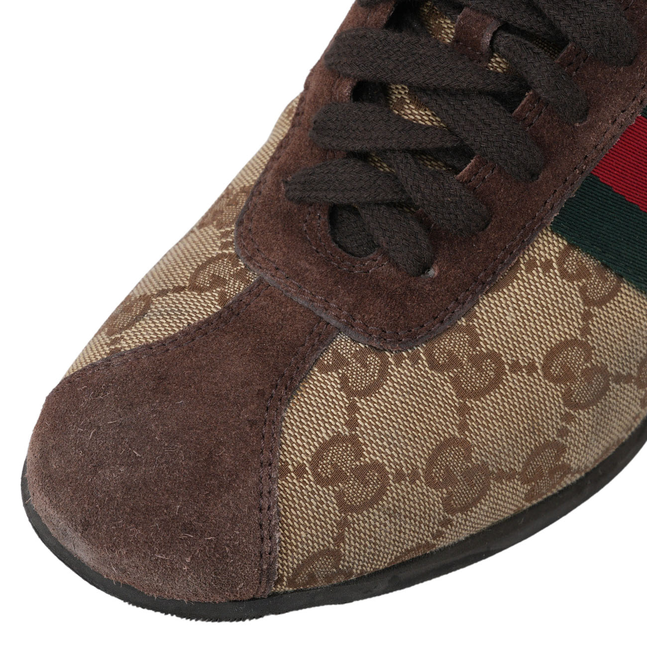 GUCCI(USED)구찌 자가드 에이스 스니커즈 #37.5