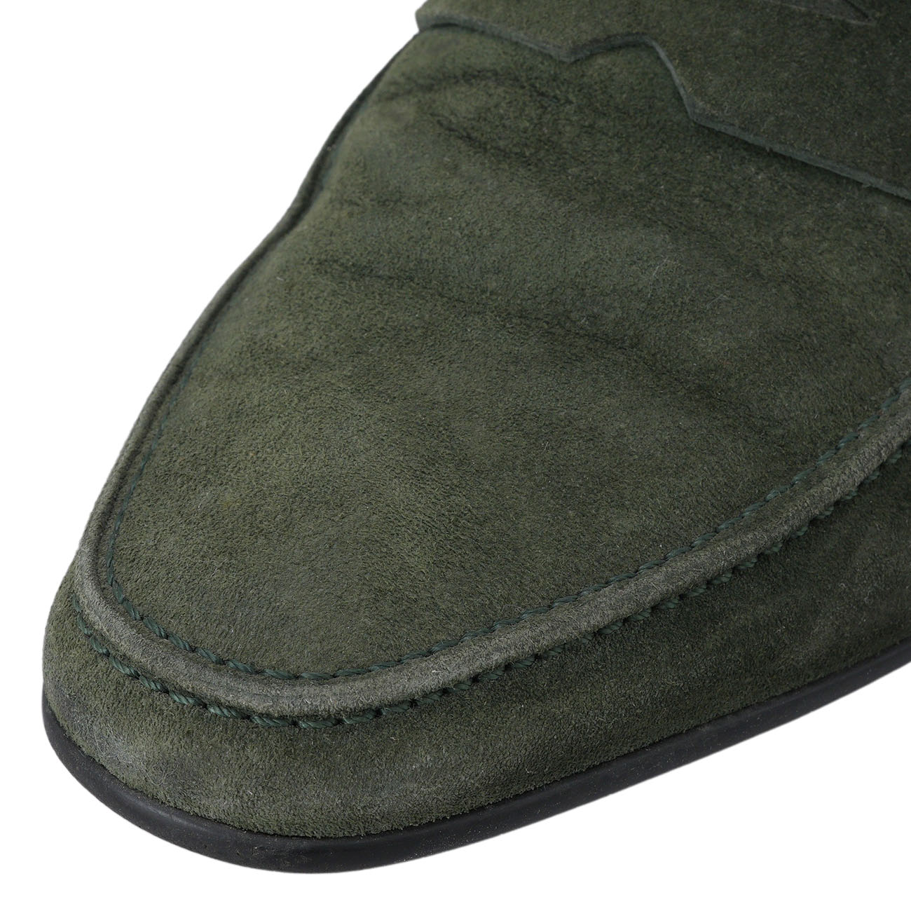 HERMES(USED)에르메스 스웨이드 로퍼 #41