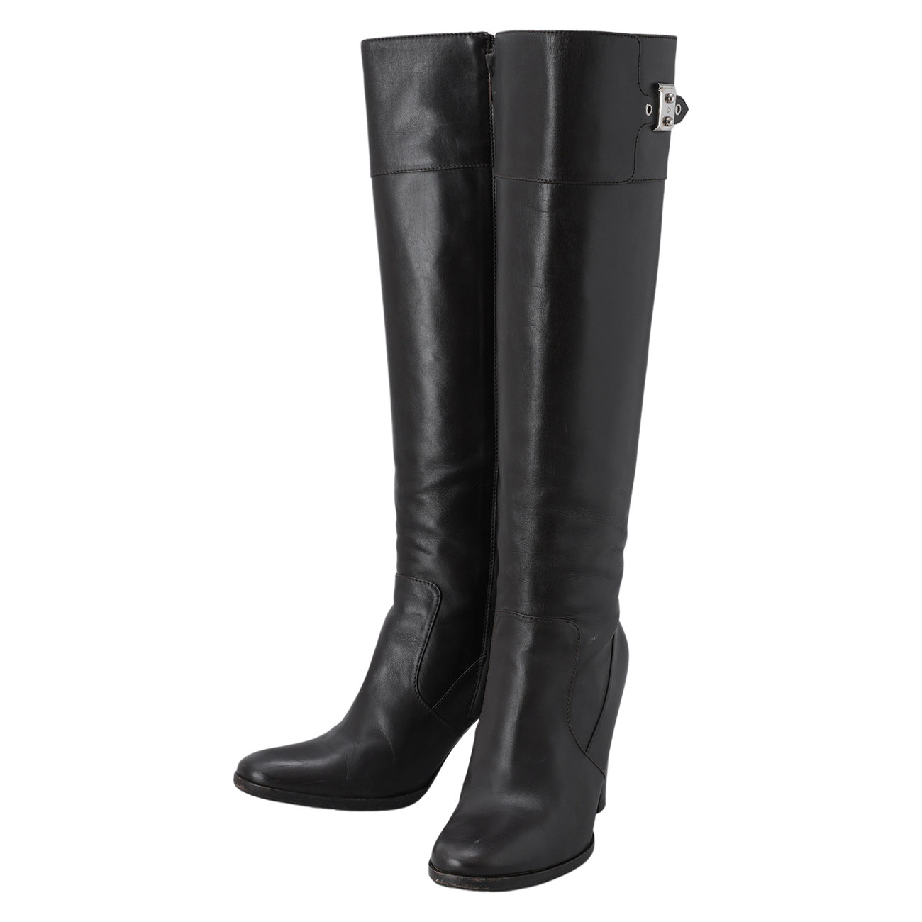 HERMES(USED)에르메스 레더 롱부츠#38