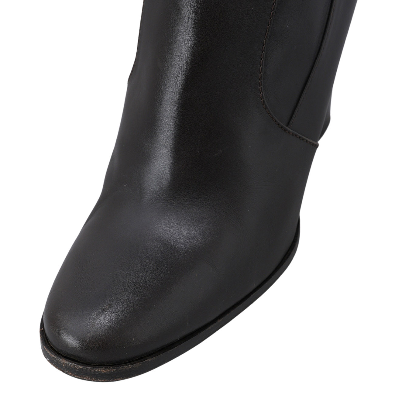 HERMES(USED)에르메스 레더 롱부츠#38