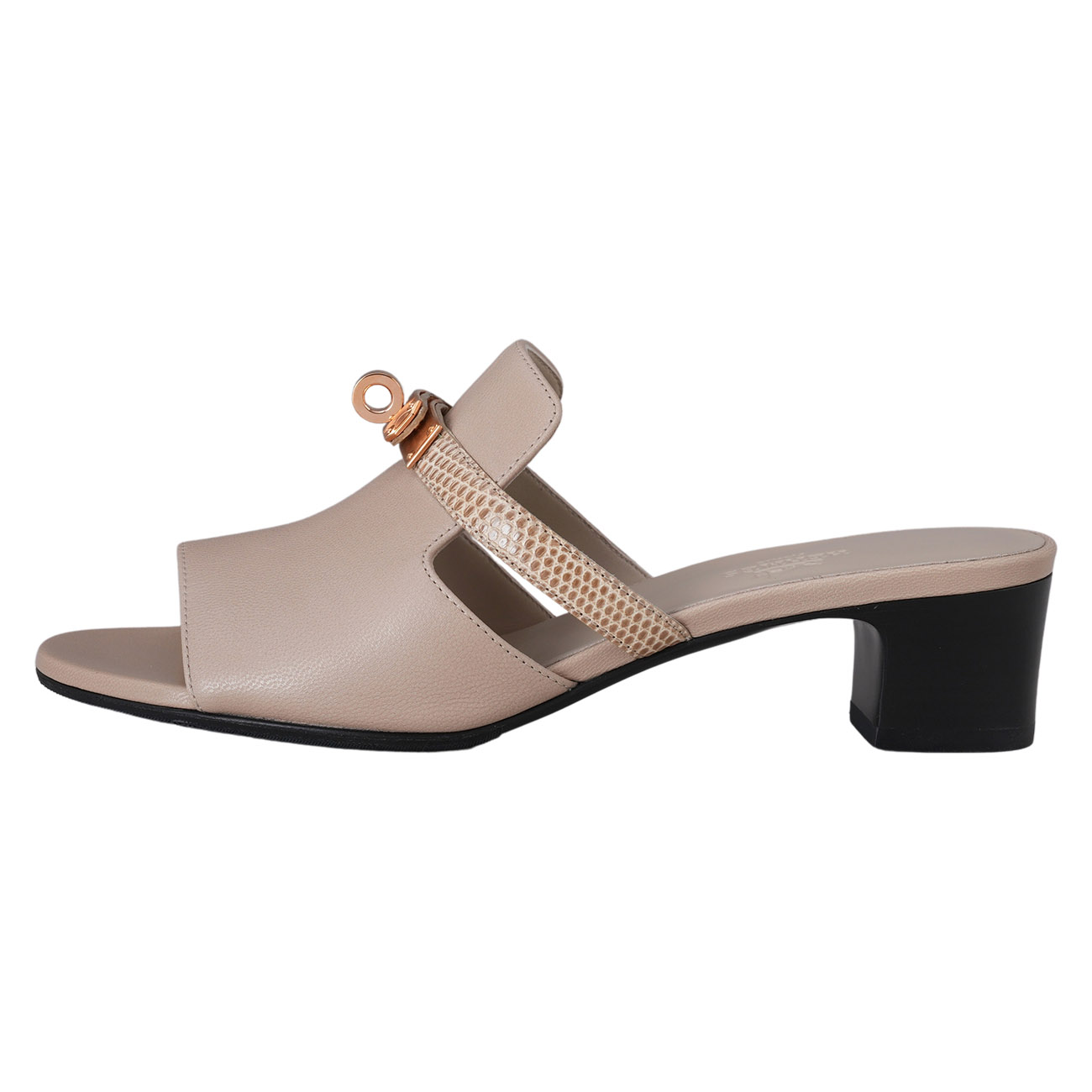 HERMES(USED)에르메스 캔디 샌들 #37 블랑곰므