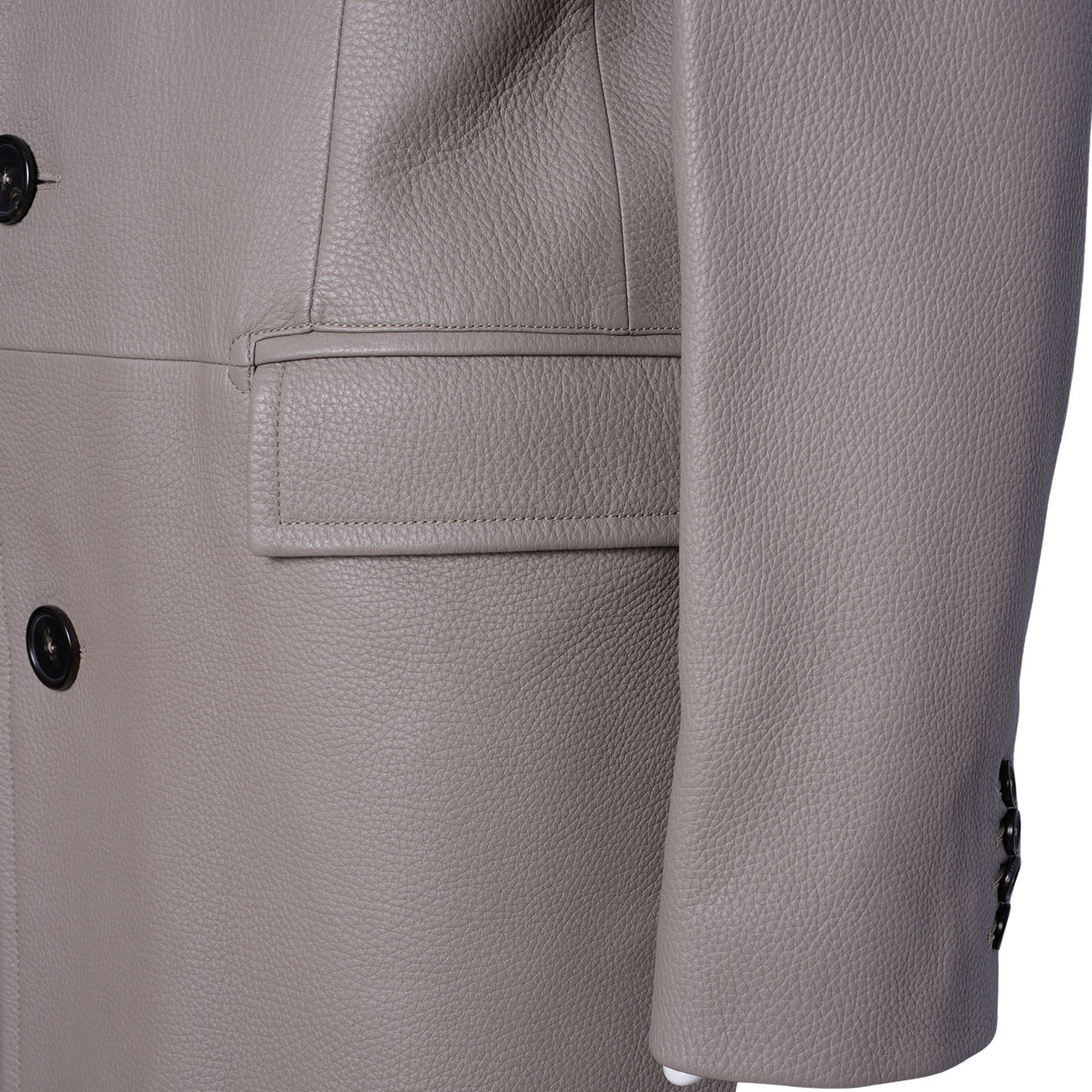 HERMES(USED에르메스 디어스킨 코트 #50