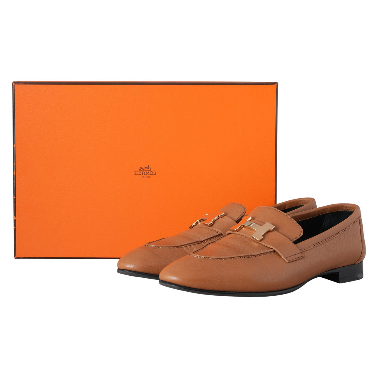 HERMES(USED)에르메스 파리로퍼 #37.5
