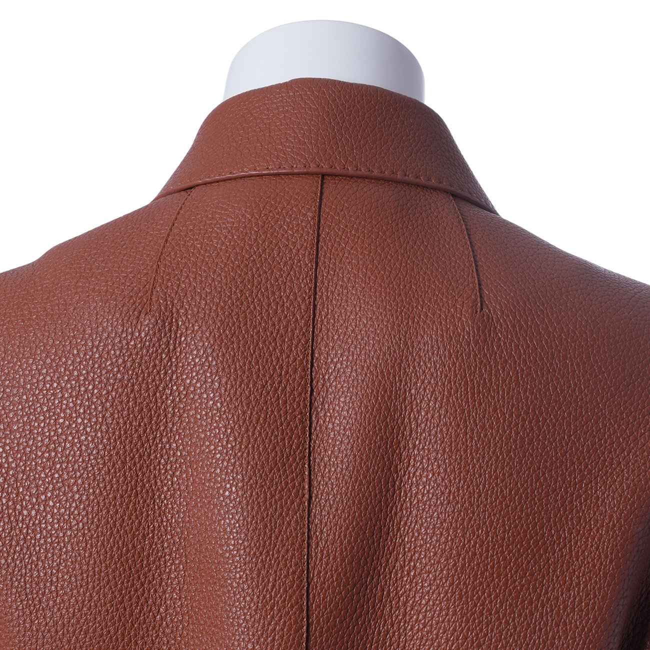 HERMES(USED)에르메스 브라운 가죽 조끼 #38