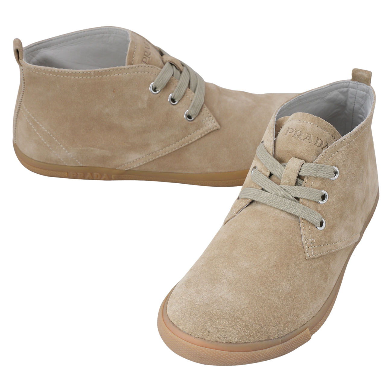 PRADA(USED)프라다 스웨이드 스니커즈#6