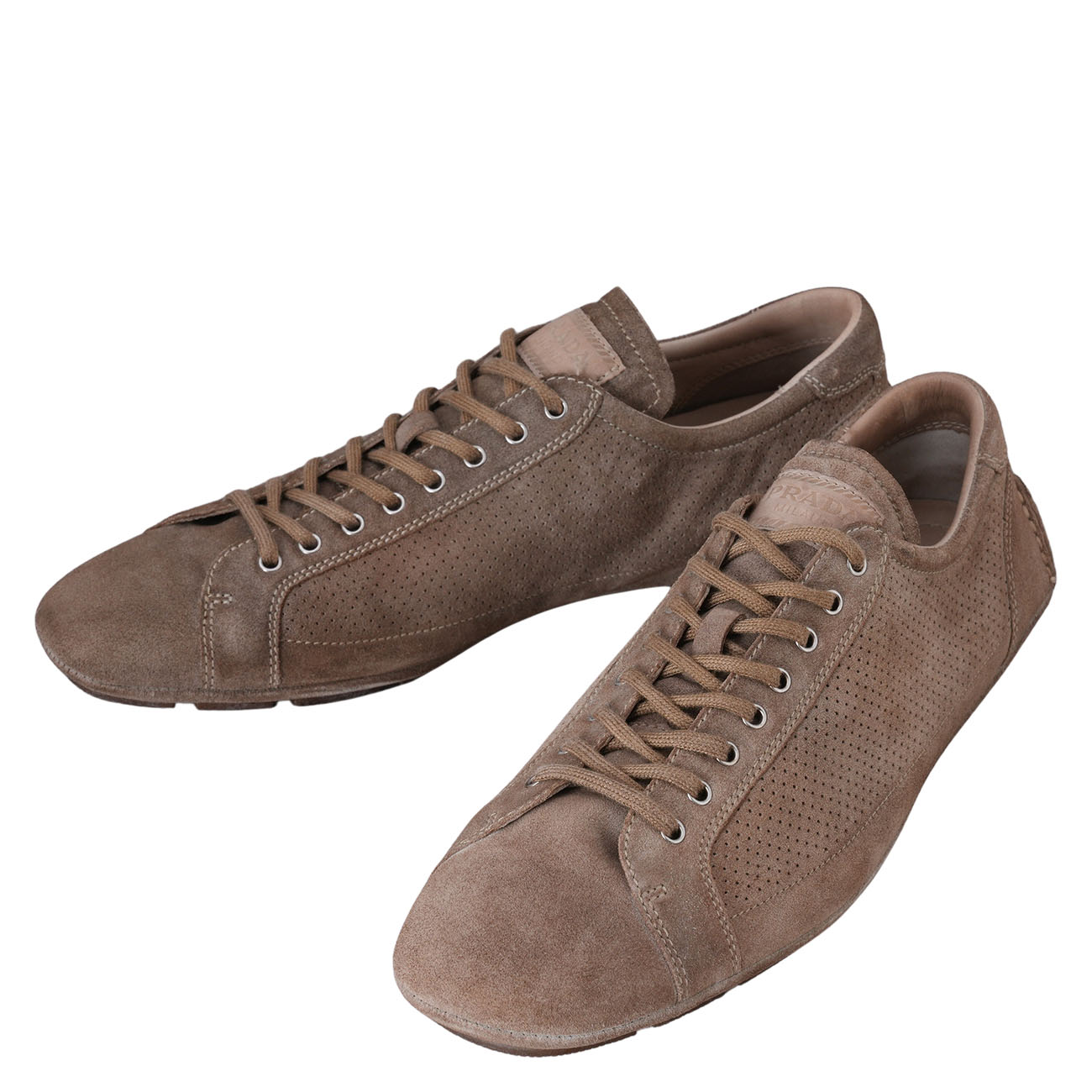 PRADA(USED)프라다 스웨이드 스니커즈 #9