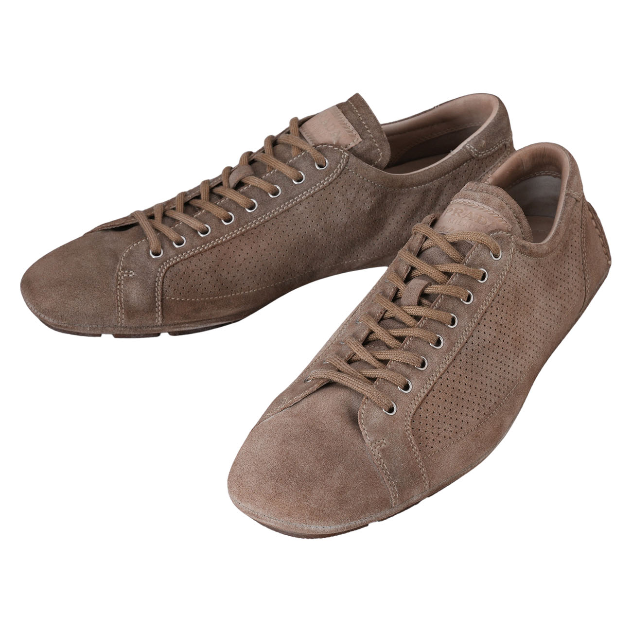 PRADA(USED)프라다 스웨이드 스니커즈 #9