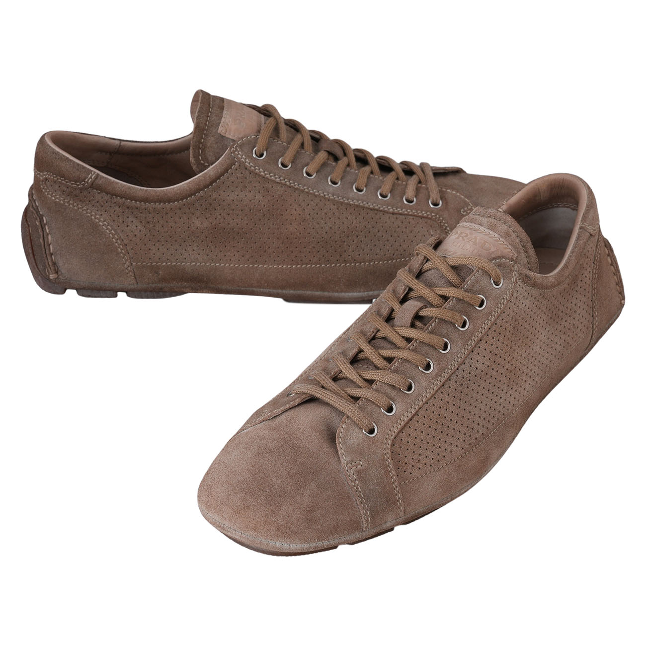 PRADA(USED)프라다 스웨이드 스니커즈 #9