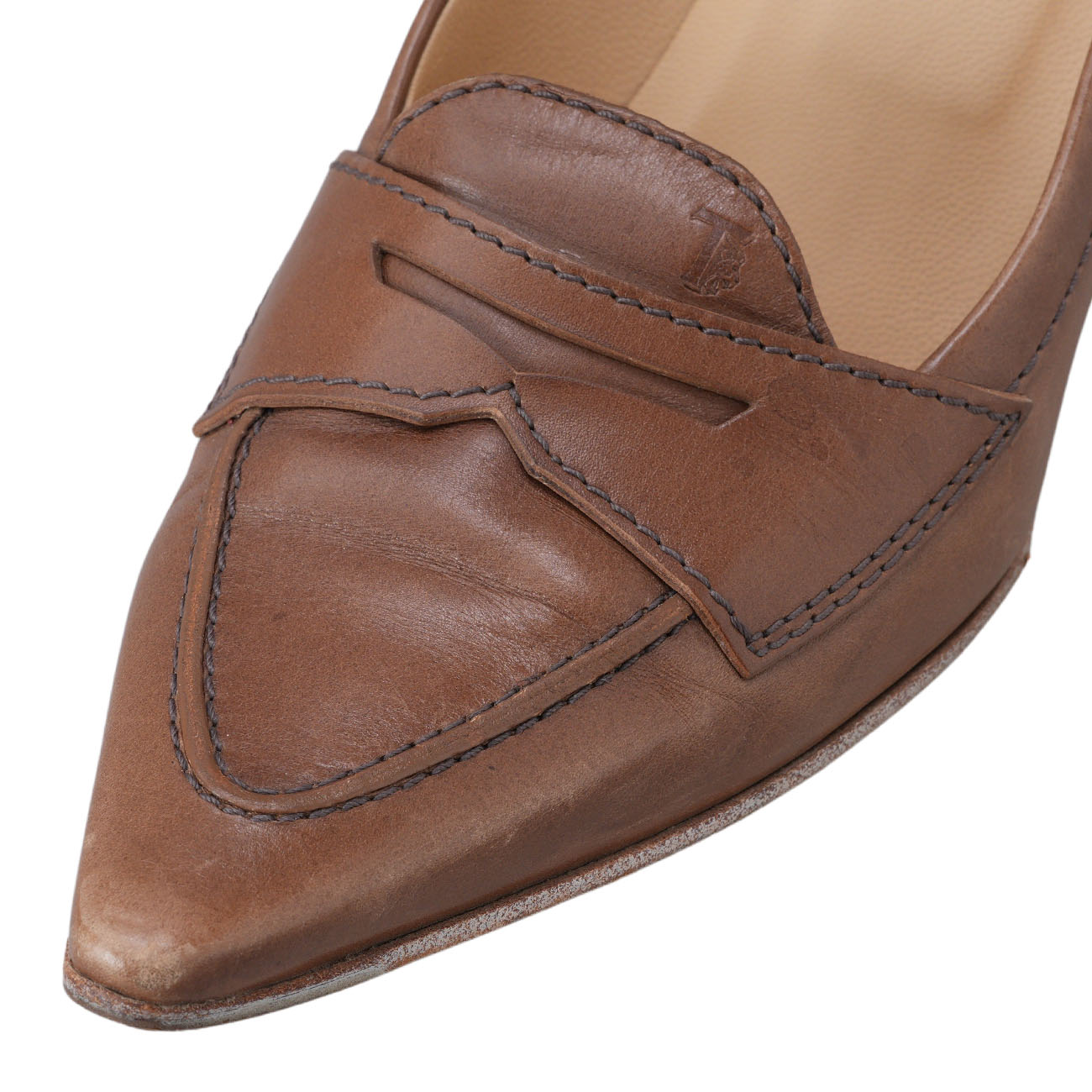 TODS(USED)토즈 여성 힐 #37.5