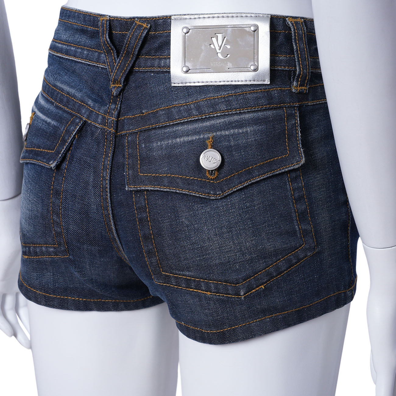 VERSACE(USED)베르사체 숏 데님 팬츠 #38