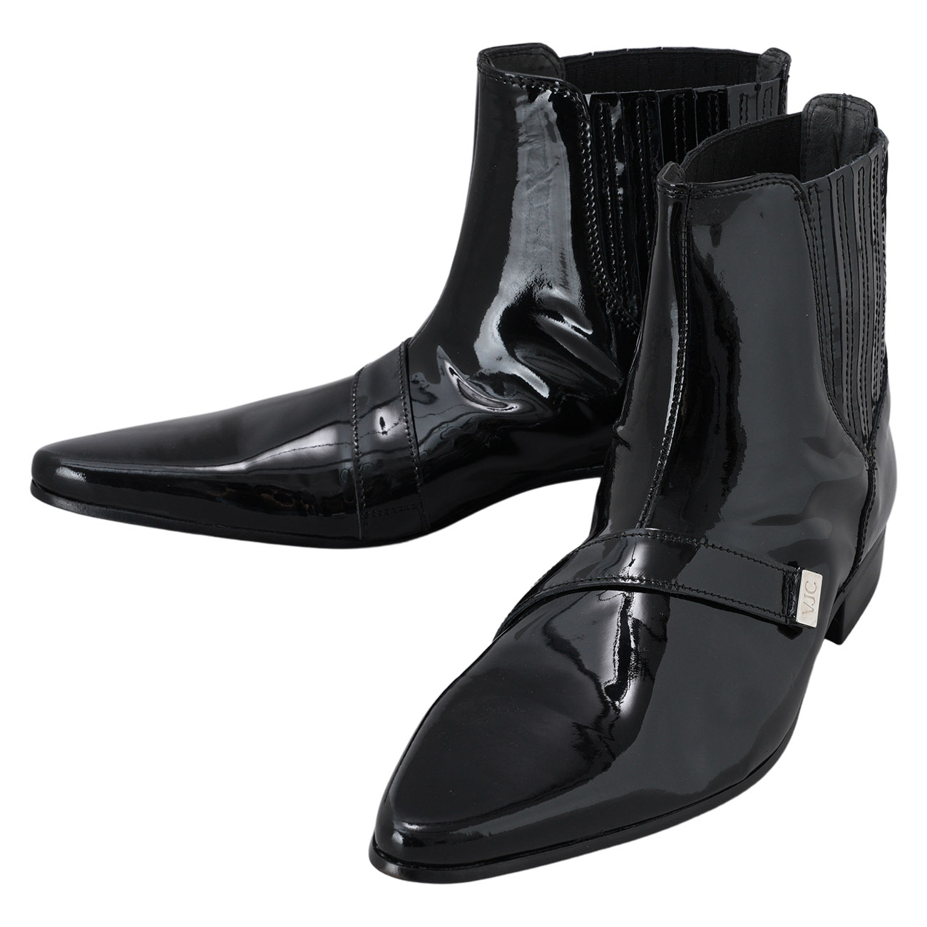 VERSACE(USED)베르사체 페이던트 앵클 부츠 #41