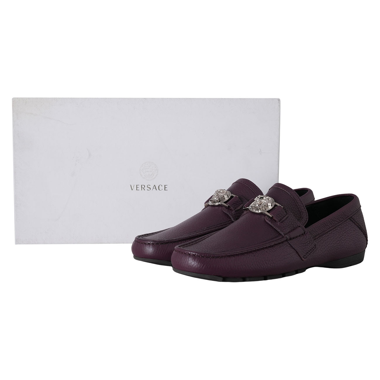 VERSACE(USED)베르사체 메두사 남성 로퍼 #40